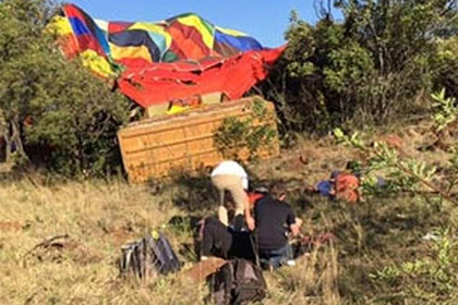 Неопытный пилот убил туристку и покалечил пассажиров воздушного шара