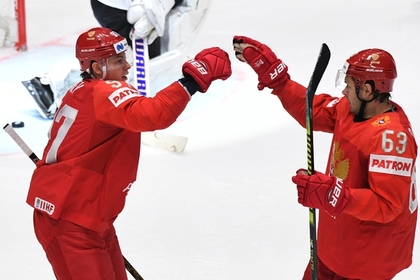 Российские хоккеисты разгромили австрийцев на чемпионате мира