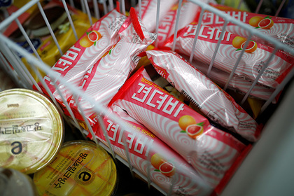В Южной Корее начали продавать мороженое против похмелья