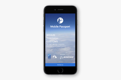 Для туристов в США создали «Мобильный паспорт»