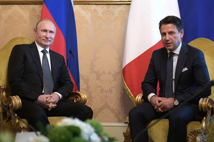 Премьер Италии рассказал Путину о грусти из-за санкций против России